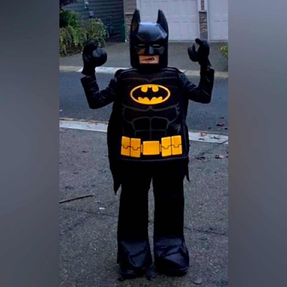 6 pc High Quality Batman Halloween costume